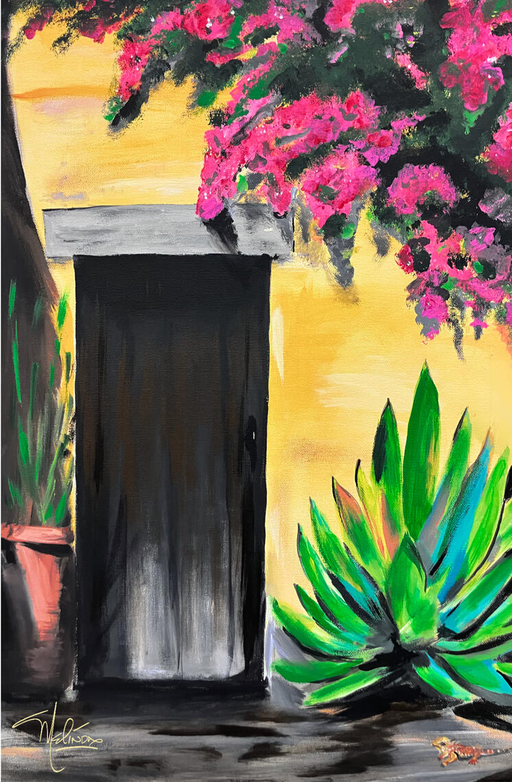 Adobe Oil Painting